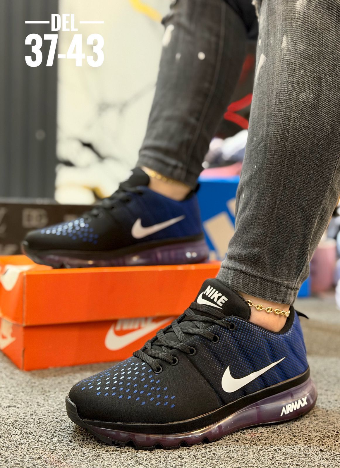 ✨️NIKE AIR MAX✨Sb Negro Azul